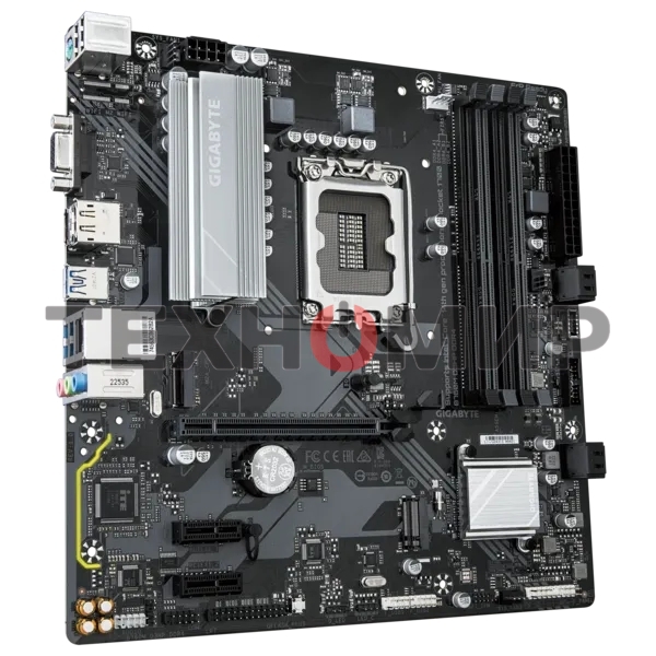 Материнская плата Gigabyte B760M D3HP DDR4, LGA 1700, Intel B760, 4xDDR4, 4xSATA, 2xM.2, 1xPCIe 4.0 x16, 2xPCIe x1, 1xHDMI, 1xVGA, 1xDP, 1x 1Gb LAN, 3xUSB-A 3.2 Gen 1, 2xUSB-A 2.0, 3x3.5 мм, 7.1, mATX