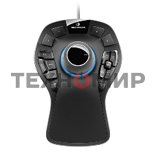 Мышь проводная 3DConnexion SpaceMouse Pro (3DX-700040) черный, 2000 dpi, USB, кнопки - 15