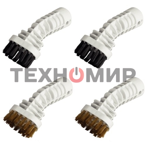 Насадка AENO Plastic scraper brush+Metal scraper brush for steam mop SM1