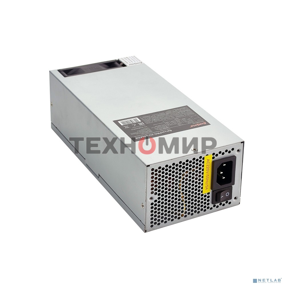Блок питания серверный 600W ExeGate (ServerPRO-2U-600ADS) APFC, унив. для 2U, 24pin, 2*8pin, 3xSATA, 5xIDE