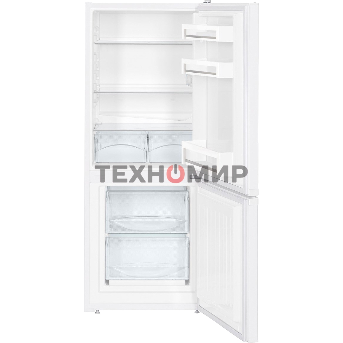 Холодильник Liebherr CUe 2331-26 001 белый двухкамерный 156/53л морозилка снизу