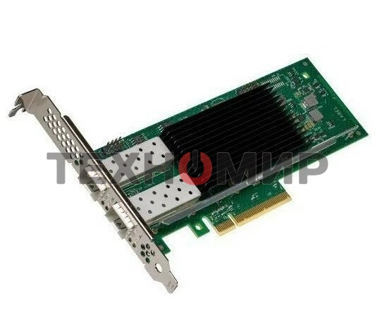 Сетевой адаптер Intel Ethernet Network Adapter E810-XXVDA2, 2xSFP28 ports, 25GbE, PCI-E x8, 1 year
