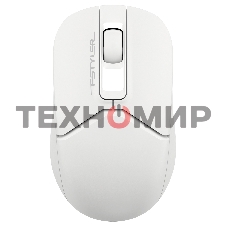 Мышь беспроводная A4Tech Fstyler FB12 белый, 1200 dpi, радиоканал, Bluetooth, USB, кнопки - 3