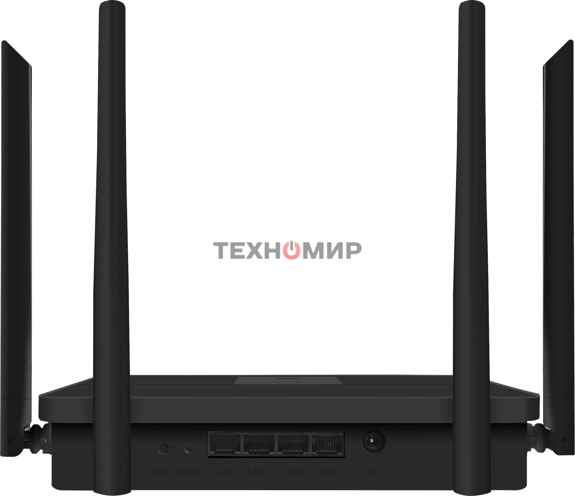 Маршрутизатор Триколор TR-router-04 (046/91/00057758) AC1200 10/100/1000BASE-TX черный