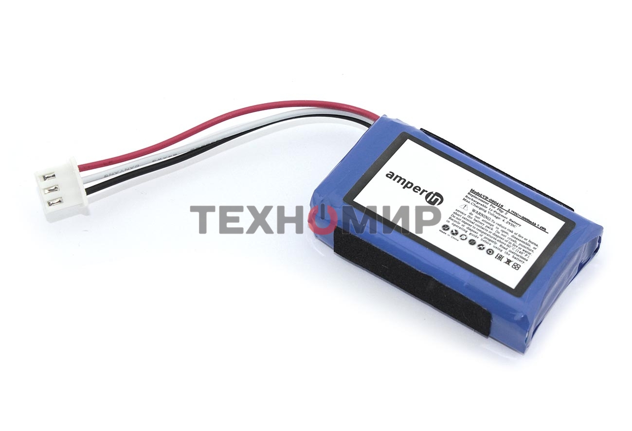 Аккумуляторная батарея Amperin для JBL Flip 2 (2013)3.7V2000mAh7.4Wh