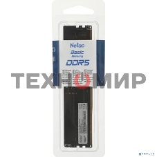 Оперативная память NETAC Basic, DDR5, 16Gb (1x16Gb), 5600MHz, CL46, DIMM