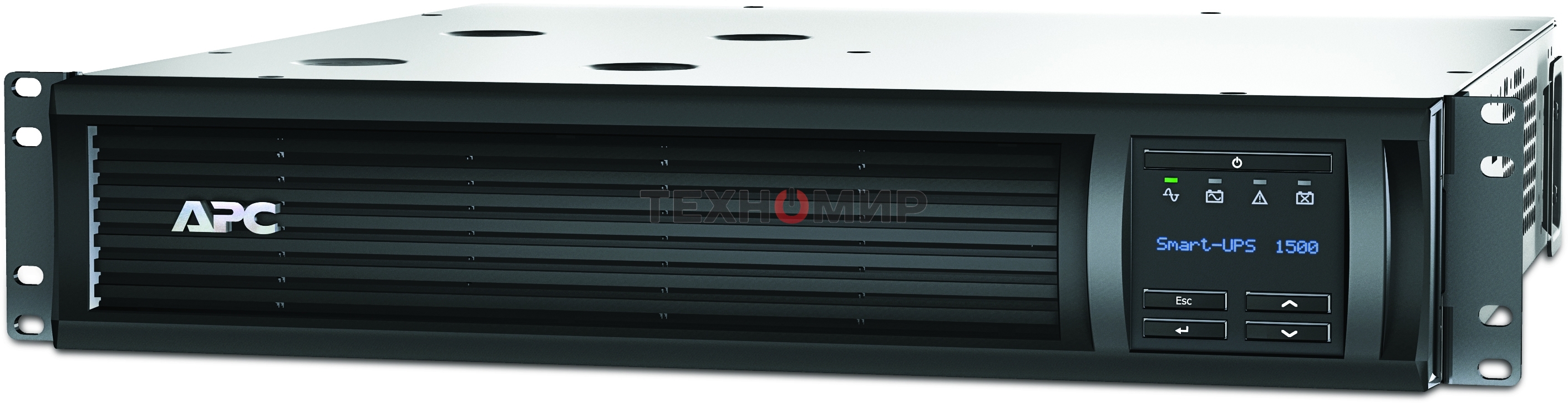 Источник бесперебойного питания APC Smart-UPS SMT1500RMI2UNC 1000Вт 1500ВА черный