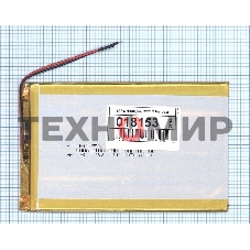 Аккумулятор Li-Pol (батарея) 3x75x123 мм 2pin 3.7V/4000mAh