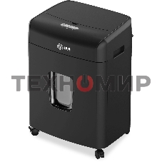 Шредер Cactus CS-SH-D6 черный с автоподачей (секр.P-4) фрагменты 120лист. 23лтр. скрепки скобы пл.карты