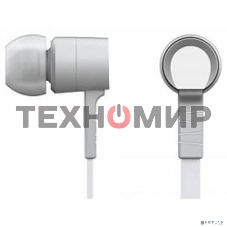 Наушники Oklick HS-S-220 1.1м белый проводные