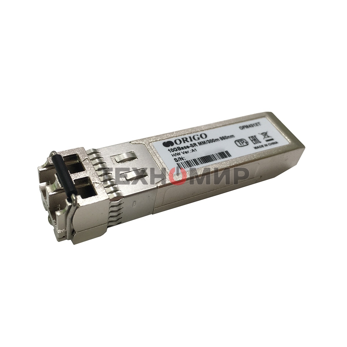 Трансивер ORIGO OFM431XT SFP+ Transceiver, 10Gbase-SR, Duplex LC, 850nm, Multi-mode, 300M