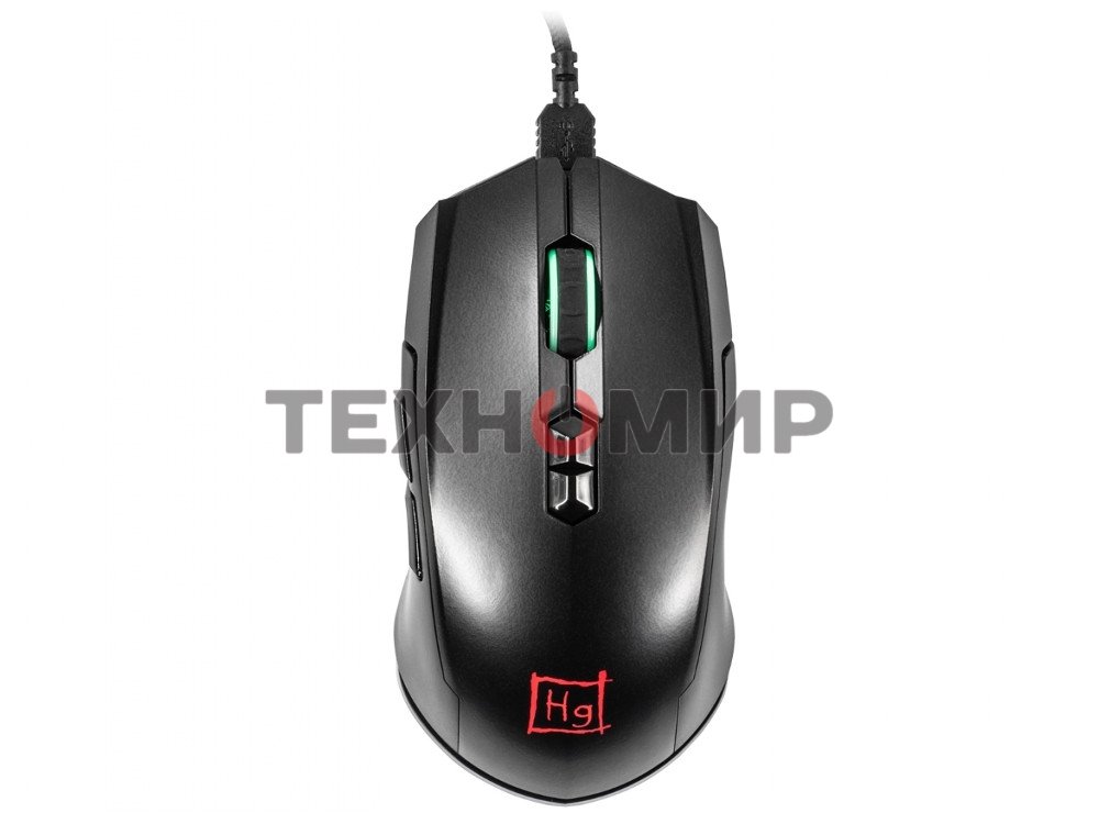 Мышь беспроводная Harper Gaming Spigot WGM-01 черный, 4000 dpi, радиоканал, USB, кнопки - 7