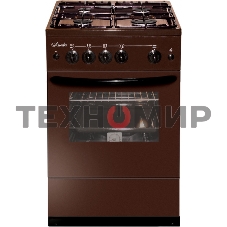 Плита газовая Лысьва ГП 400 М2С -2у коричневый, конфорок 4 шт, духовка 51 л, 50 см x 84 см x 60 см