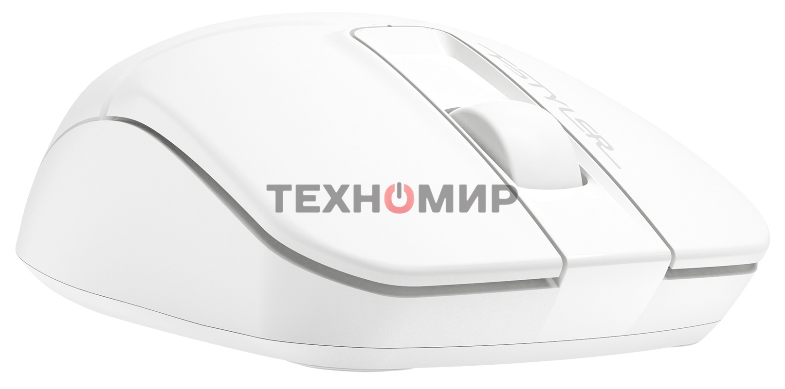 Мышь беспроводная A4Tech Fstyler FB12 белый, 1200 dpi, радиоканал, Bluetooth, USB, кнопки - 3