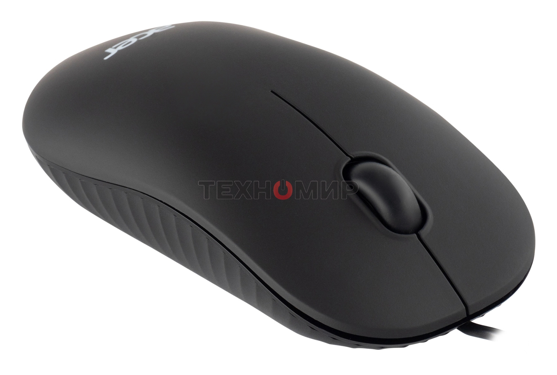 Мышь проводная Acer OMW122 черный, 1200 dpi, USB, кнопки - 3