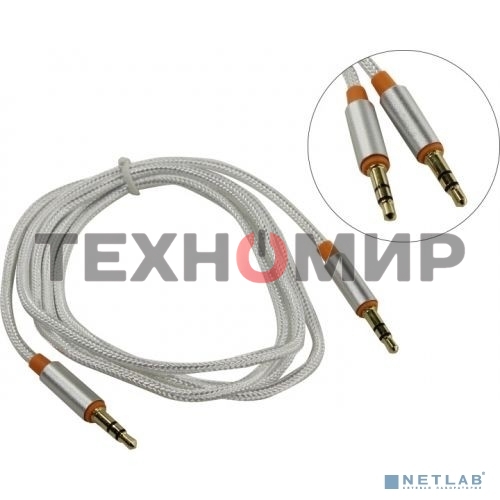 Кабель аудио Defender 3.5мм 1.2M Jack M- Jack M белый