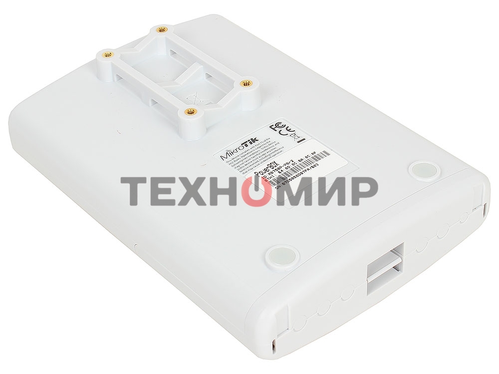Маршрутизатор MikroTik RB750P-PBr2 PowerBox with 650MHz CPU, 64MB RAM, 5xLAN (four with PoE out), RouterOS L4, outdoor case, PSU, PoE, mounting set