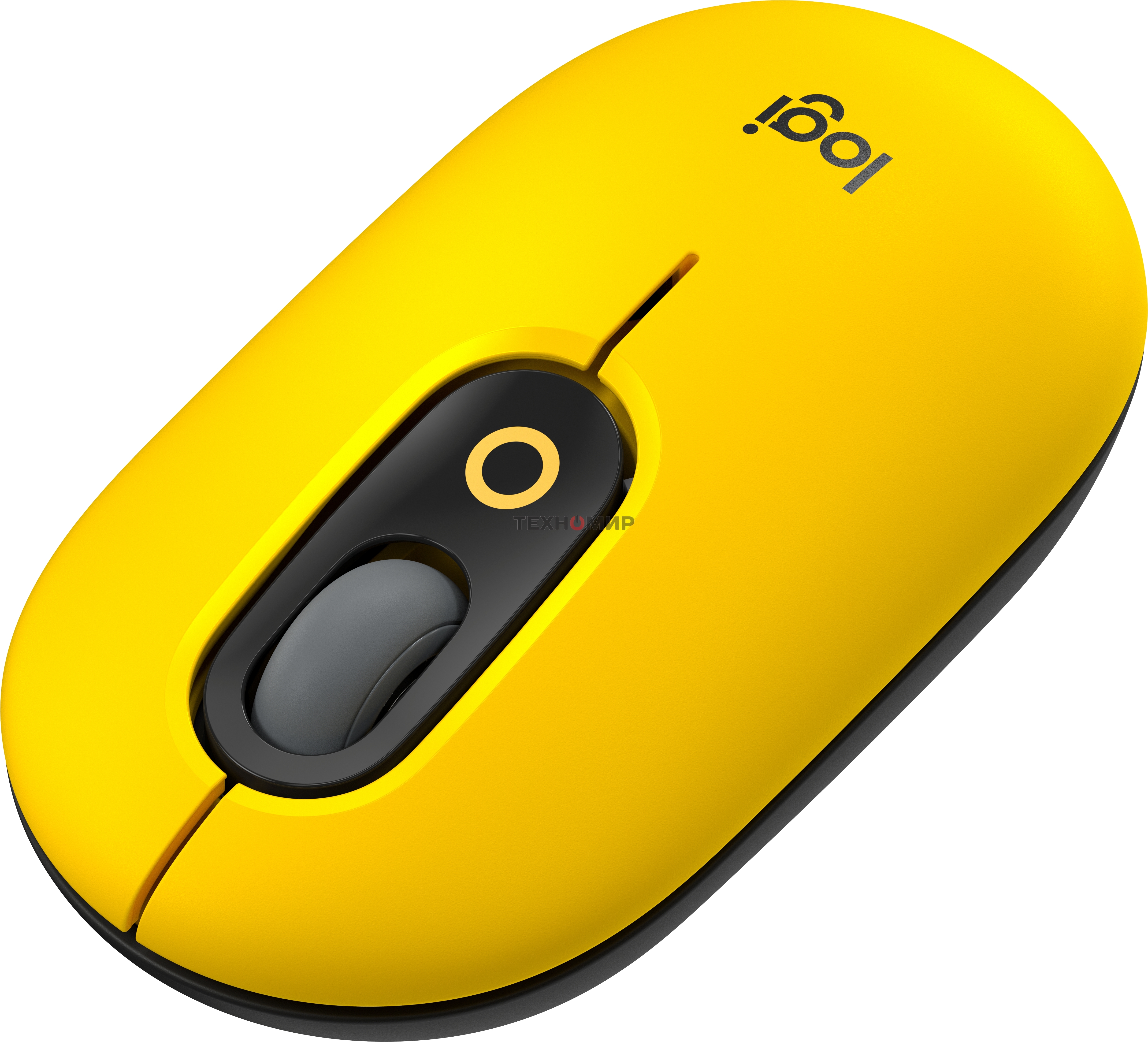 Мышь беспроводная Logitech POP Mouse желтый, 4000 dpi, Bluetooth, кнопки - 4