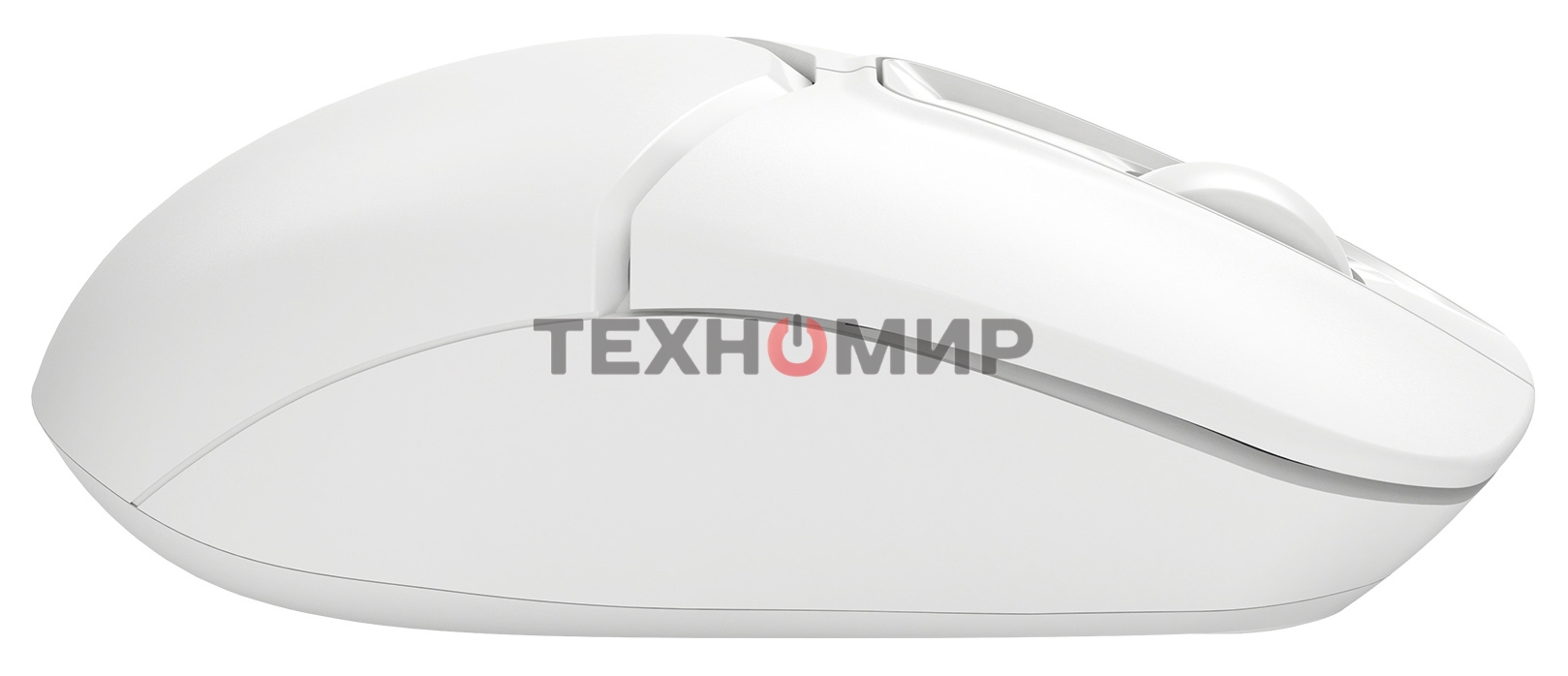 Мышь беспроводная A4Tech Fstyler FB12 белый, 1200 dpi, радиоканал, Bluetooth, USB, кнопки - 3