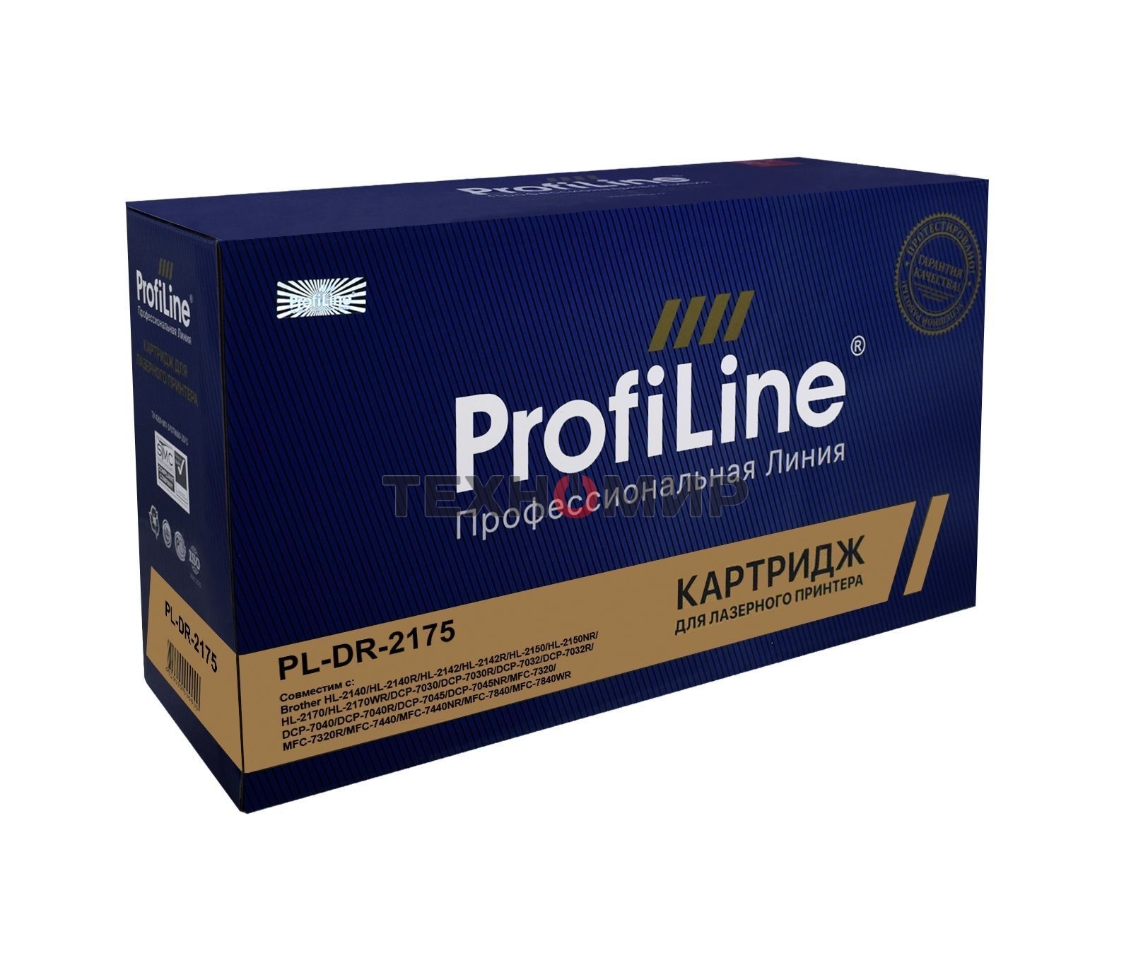 Драм-картридж ProfiLine PL-DR-2175 для принтеров Brother HL-2140/2142/2150N/2170W/DCP-7030/7040/7045/MFC-7320/7360 12000 копий