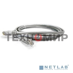 Коммутационный шнур Патч-корд литой Aopen/Qust ANP511 3M UTP cat.5е 3м серый