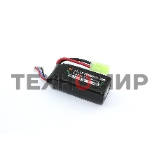 Портативный аккумулятор Li-Pol 11.1v 802555 1800mAh разъем mini Tamiya plug