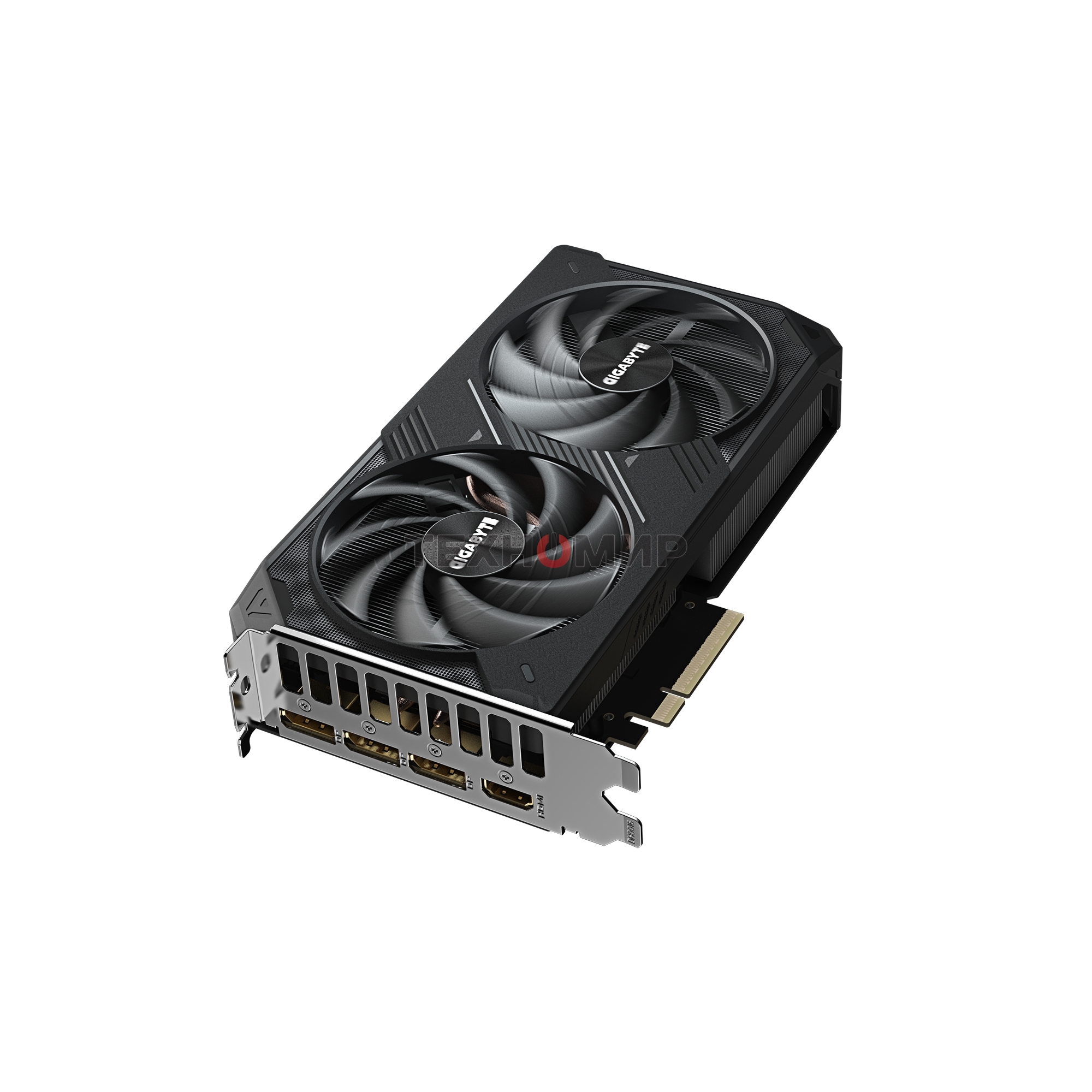 Видеокарта Gigabyte GeForce RTX 5060Ti Windforce, NVIDIA RTX 5060 Ti, 16G GDDR7, 128 бит, PCI-e 5.0, 1xHDMI, 3xDP, 2572 МГц