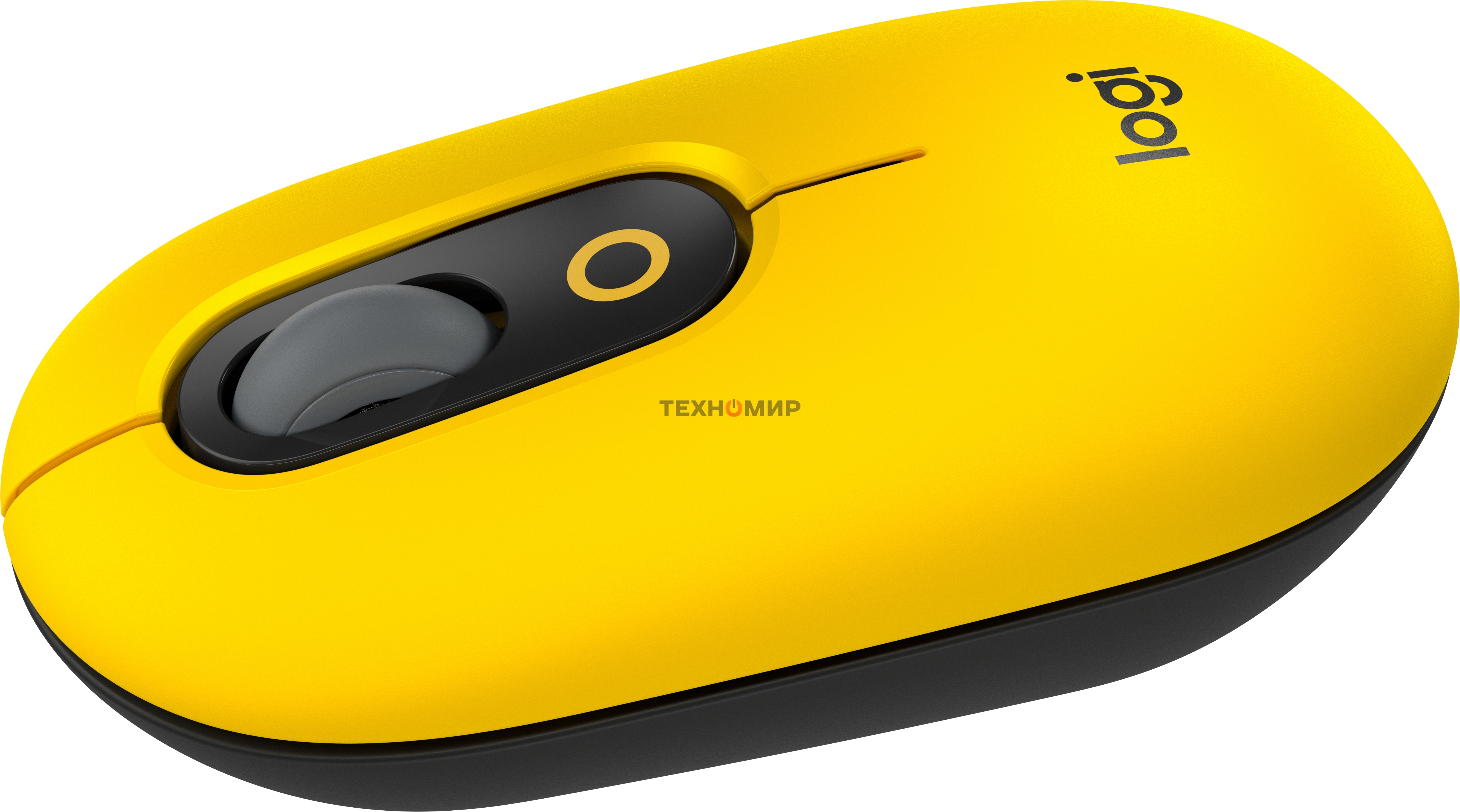 Мышь беспроводная Logitech POP Mouse желтый, 4000 dpi, Bluetooth, кнопки - 4