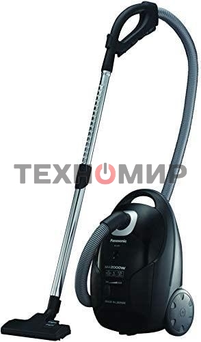 Пылесос Panasonic MC-CJ913K черный, 380/2000 Вт, уборка сухая, пылесборник мешок 6 л