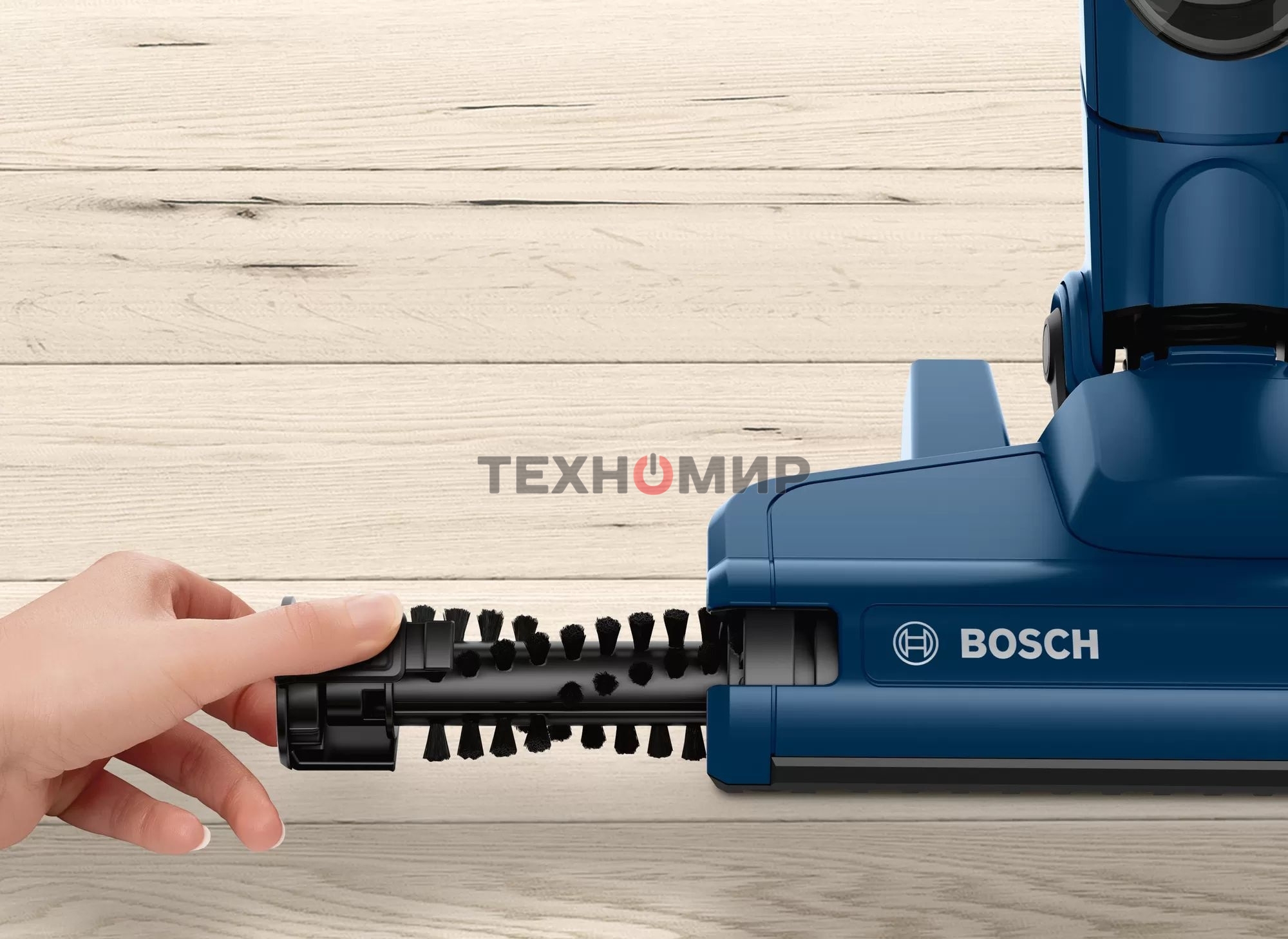 Пылесос вертикальный Bosch Readyy''y BCHF2MX20 синий, питание от аккумулятора, уборка сухая, работа от АКБ max 44 мин