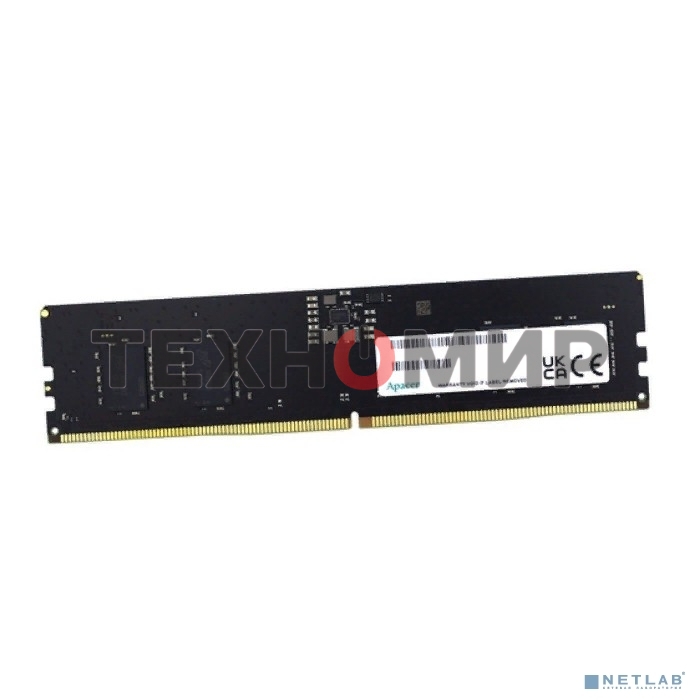 Оперативная память Apacer, DDR5, 8GB (1x8GB), 4800MHz, CL40, DIMM, RTL