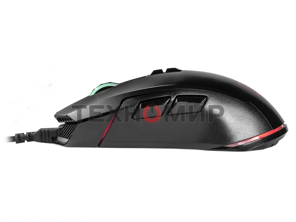 Мышь беспроводная Harper Gaming Spigot WGM-01 черный, 4000 dpi, радиоканал, USB, кнопки - 7