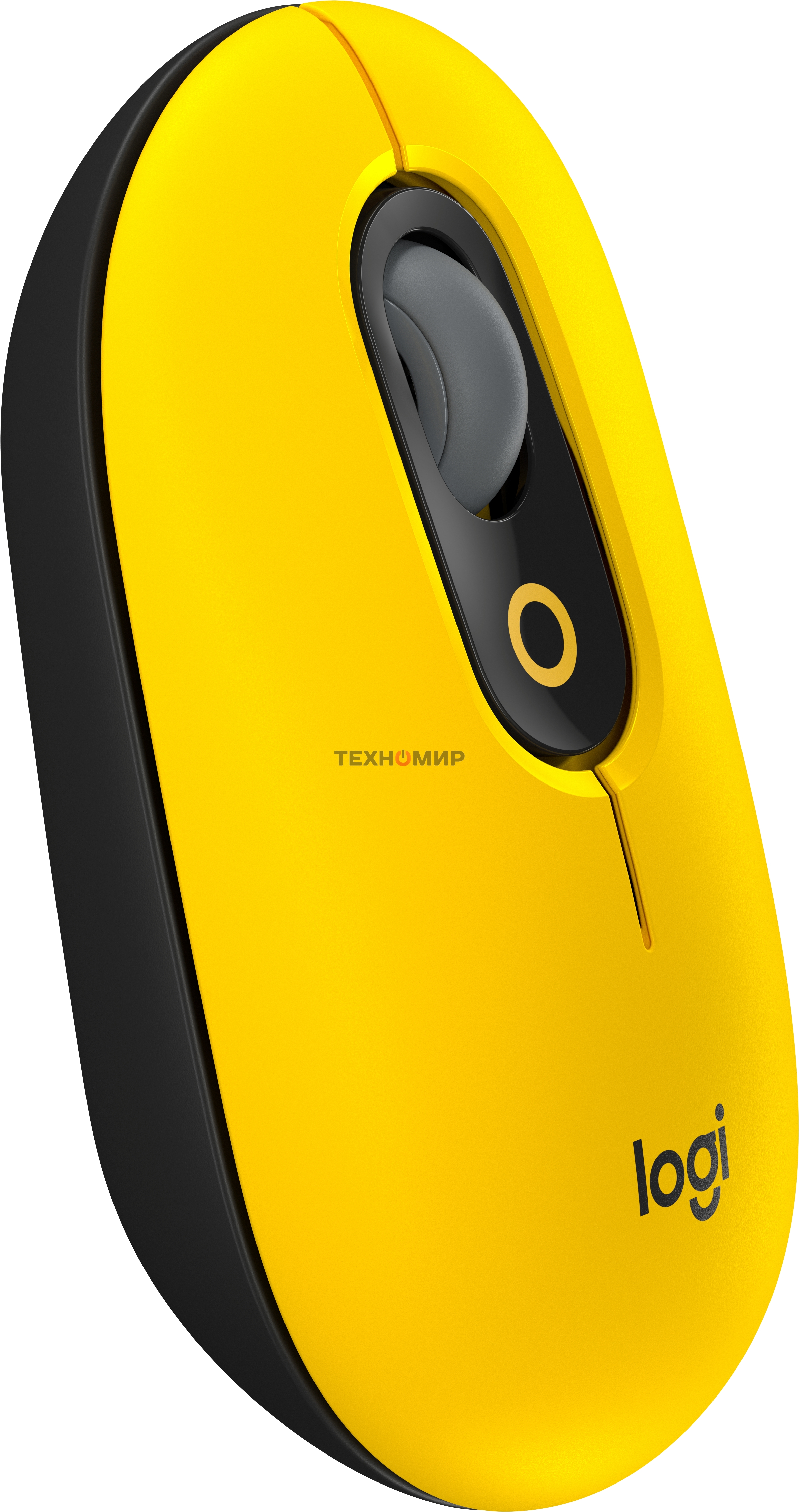 Мышь беспроводная Logitech POP Mouse желтый, 4000 dpi, Bluetooth, кнопки - 4