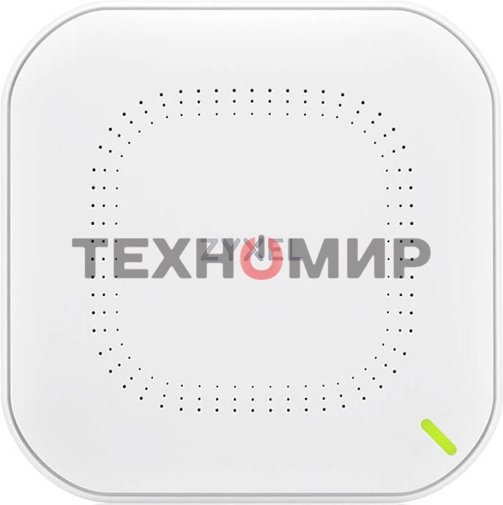 Точка доступа Zyxel NebulaFlex NWA50AX PRO, WiFi 6, 802.11a/b/g/n/ac/ax (2,4 и 5 ГГц), MU-MIMO, антенны 3x3, до 575+2400 Мбит/с, 1xLAN 2.5GE, PoE, без поддержки Captive portal и WPA-Enterprise, защита от 4G/5G, БП в комплекте