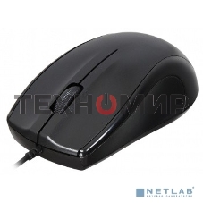 Мышь проводная Oklick 185M черный, 1200 dpi, USB, кнопки - 3