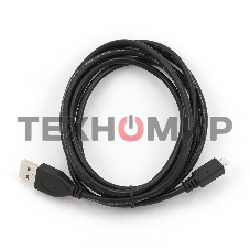 Кабель USB2.0 Pro Cablexpert CCP-mUSB2-AMBM-10, AM/microBM 5P, 3м, экран, черный, пакет