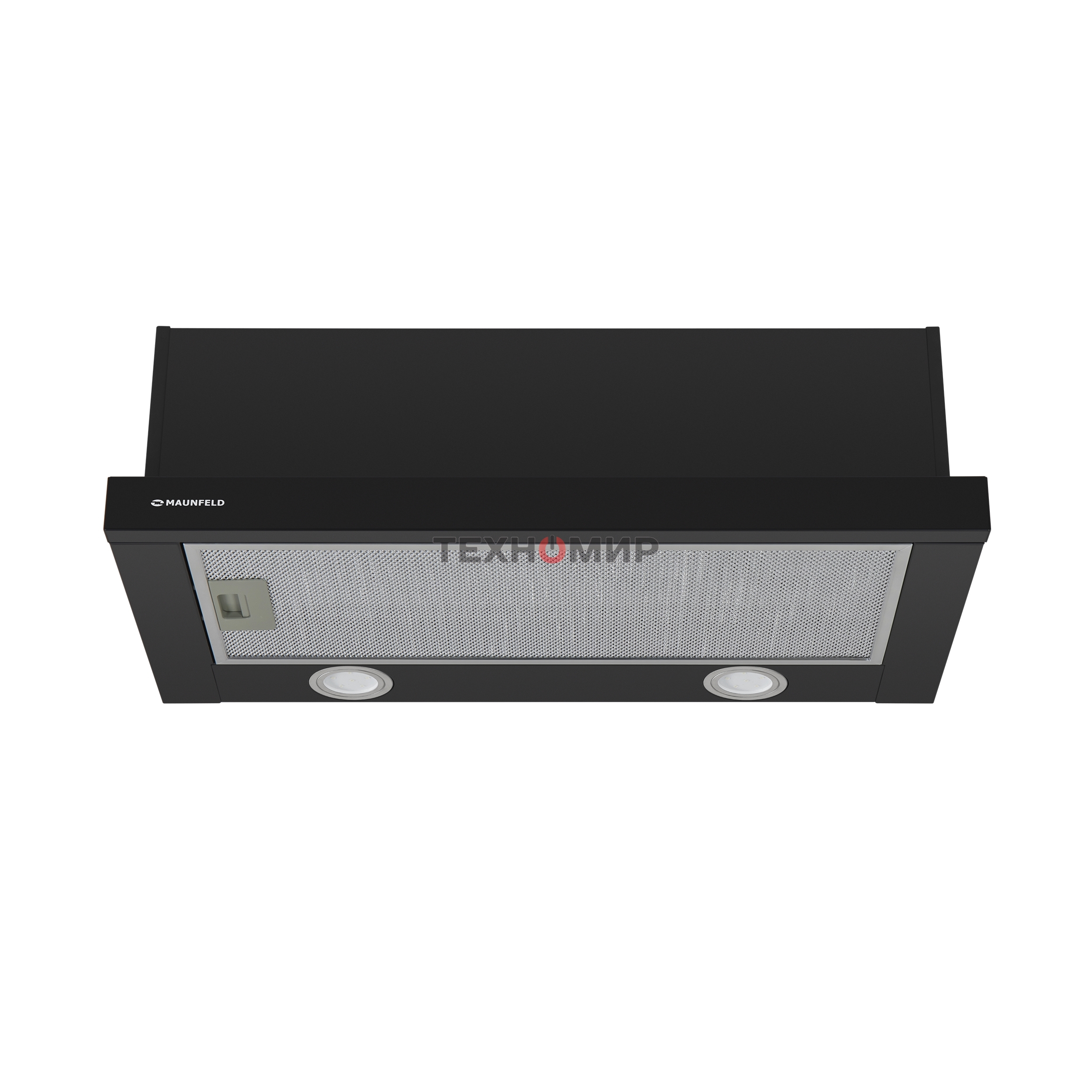 Вытяжка встраиваемая Maunfeld VS Light 60 черный, 60 см, 520 куб. м/ч, 56 дБ