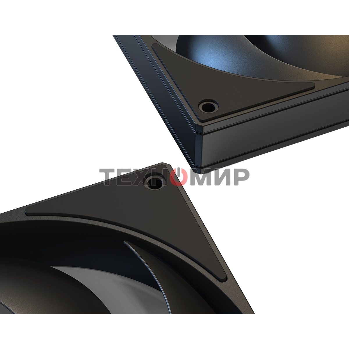 Вентилятор для корпуса ID-Cooling AS-140-K черный, 140 мм, 1800 об/мин, 24.9 дБ, 4 pin