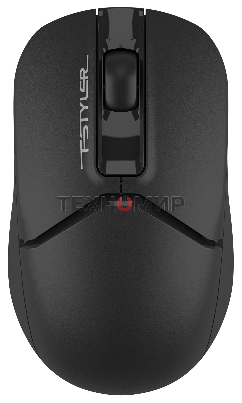 Мышь беспроводная A4Tech Fstyler FB12 черный, 1200 dpi, радиоканал, Bluetooth, USB, кнопки - 3