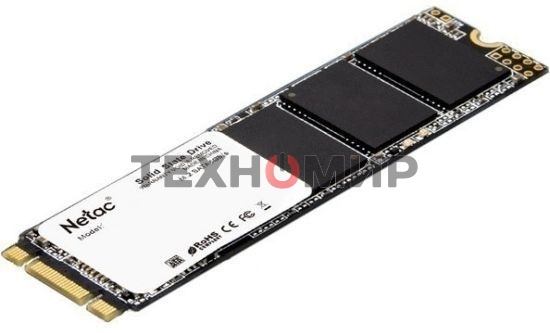 Накопитель SSD Netac N535N Series, 1Tb, M.2 2280, SATA III, R/W 560/520