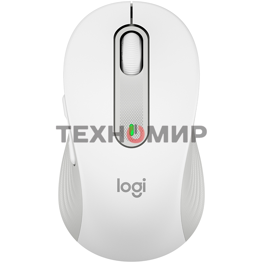 Мышь беспроводная Logitech Signature M650 белый, 4000 dpi, радиоканал, Bluetooth, USB, кнопки - 5