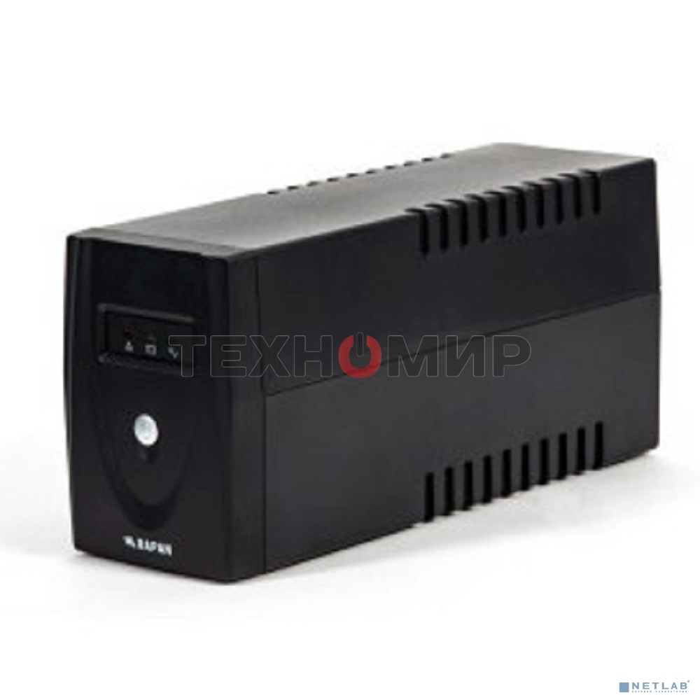 Источник бесперебойного питания RAPAN-UPS 800 220 В 800В.А/480Вт меандр с АКБ 7А.ч интерактивный Бастион 738