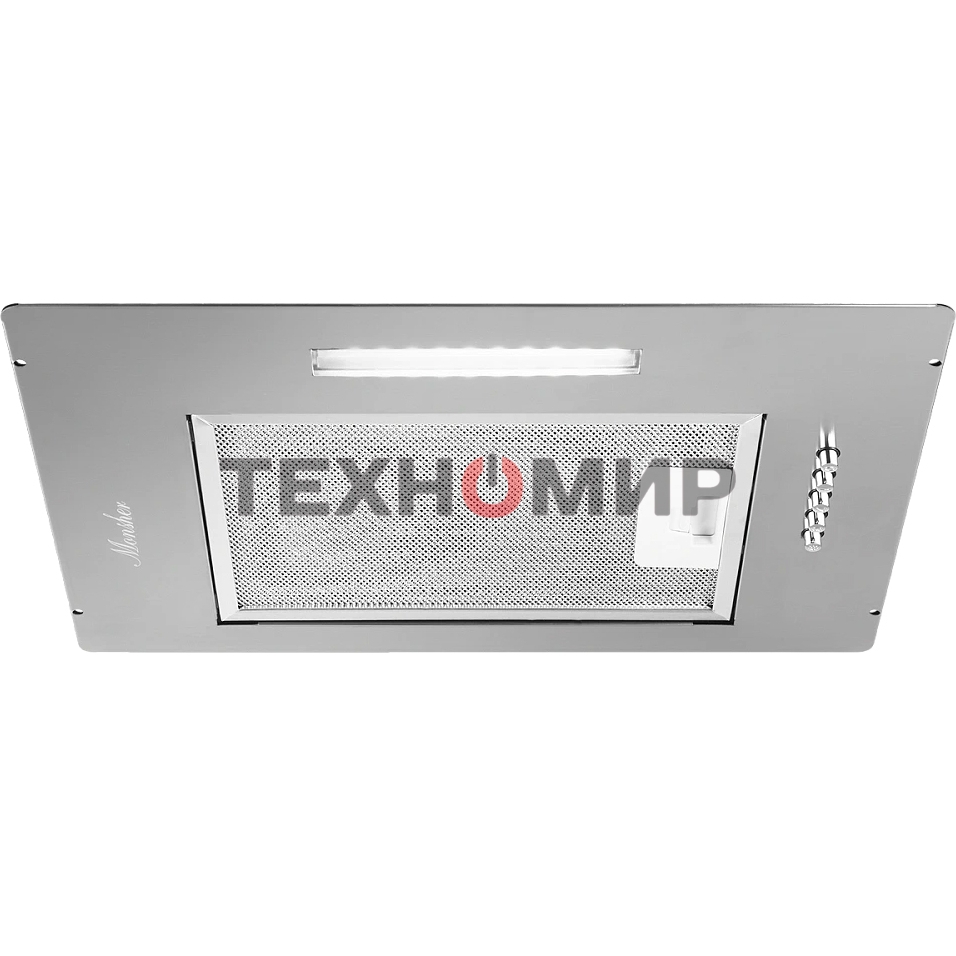 Вытяжка встраиваемая Monsher Angers 40 Acier серебристый, 40 см, 800 куб. м/ч, 45 дБ