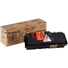 Картридж лазерный Kyocera TK-130 (1T02HS0EUC/1T02HS0EU0) черный для FS-1300D/1300DN/FS-1028MFP/1028MFP DP/1128MFP 7200 стр.