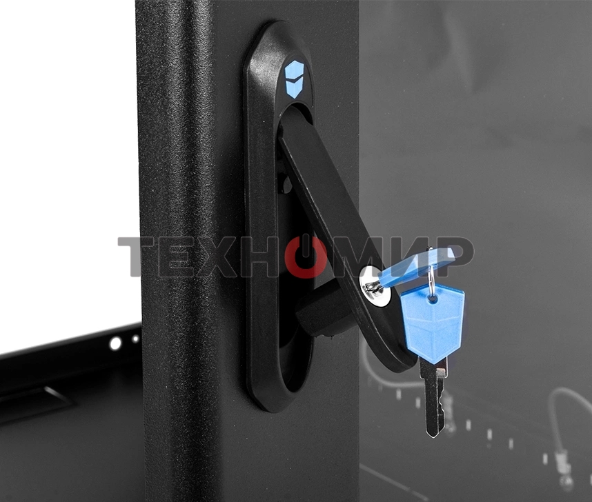 Шкаф ЦМО телекоммуникационный настенный сварной 12U (600 650) съемные стенки, дверь стекло, черный