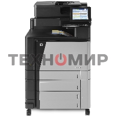 МФУ лазерное HP Color LaserJet Enterprise Flow M880z (A2W75A#B19), A3, цветной, печ. до 46 стр/мин., скан. до 70 стр/мин. (ч/б) 68 стр/мин. (цвет), 1200 x 1200 dpi (печать) 600x600dpi (скан.), USB, RJ-45