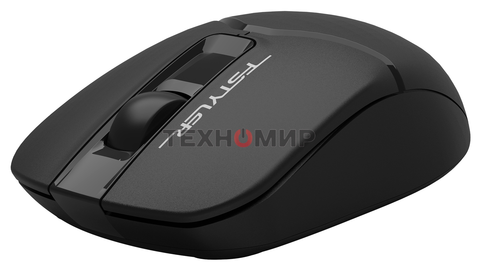 Мышь беспроводная A4Tech Fstyler FB12 черный, 1200 dpi, радиоканал, Bluetooth, USB, кнопки - 3