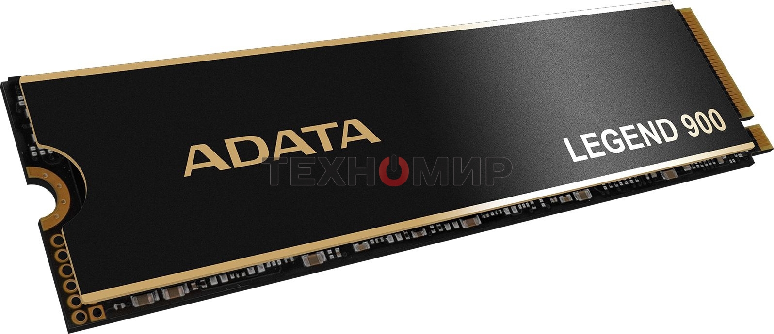 Накопитель SSD ADATA LEGEND 900, 512Gb, PCIe 4.0 x4, M.2 2280, NVMe, R/W 6200/2300, с радиатором