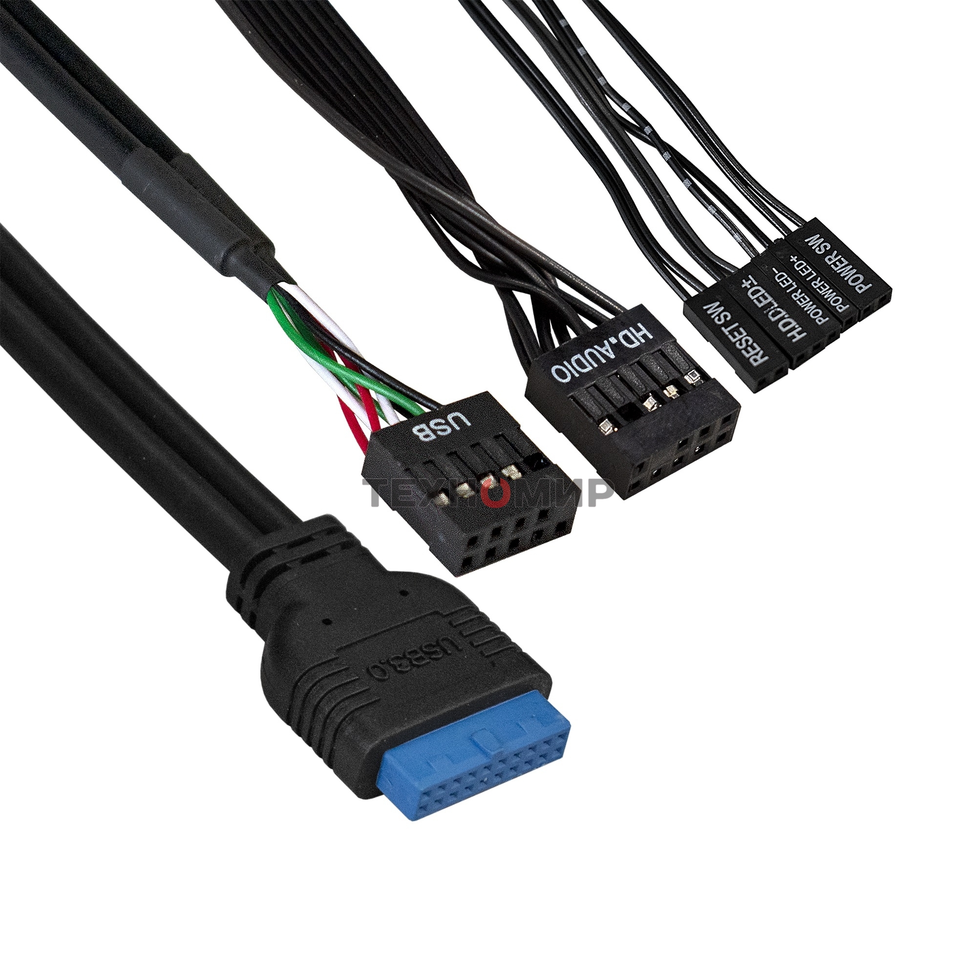 Компьютерный корпус Minitower ExeGate EX291144RUS BAA-105U2-01 (mATX, без БП, 2*USB+2*USB 3.0, аудио, черный)