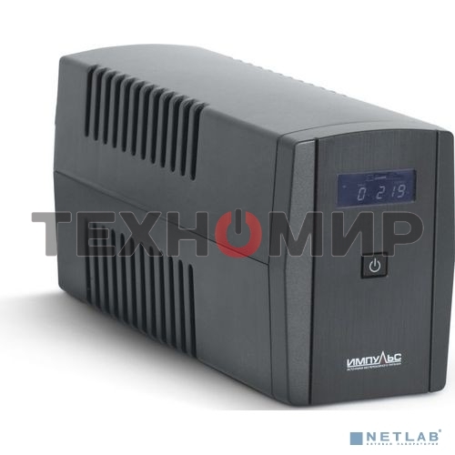 Источник бесперебойного питания Импульс JS10114 1000 ВА/600 Вт, Tower, Schuko, LCD, Serial, USB